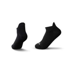Calcetín Running Corto Negro B22