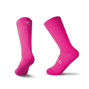Calcetín Ciclismo Qhispiy B64 – Fucsia